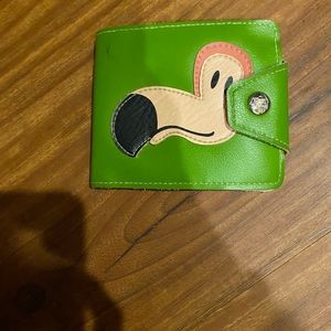 Cute flamingo wallet